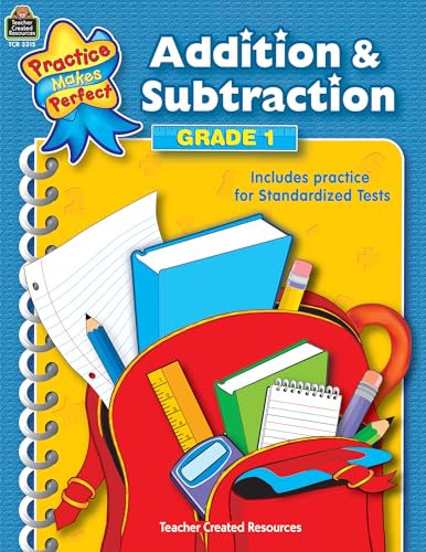 Addition & Subtraction Grade 1: Grade 1 (Mathematics) (9780743933155) by Teacher Created Resources Staff, .
