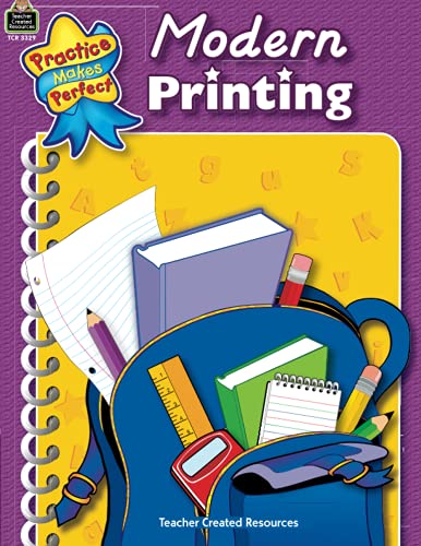 9780743933292: Modern Printing (Practice Makes Perfect)