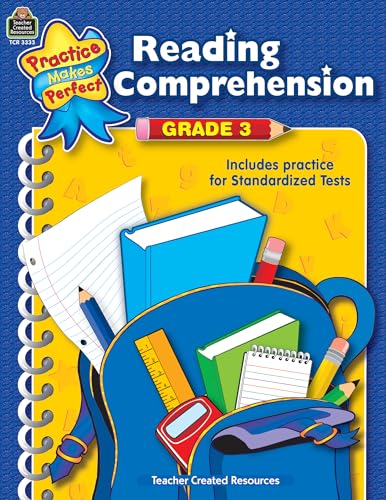 9780743933339: Reading Comprehension Grade 3 (Practice Makes Perfect)
