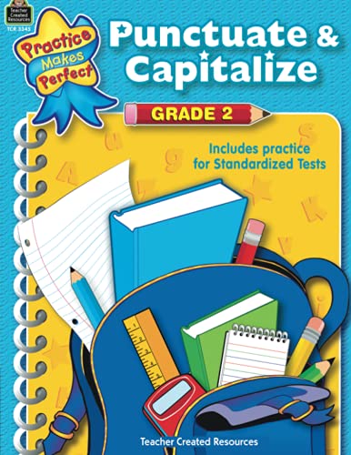 9780743933452: Punctuate & Capitalize Grade 2: Grade 2 (Practice Makes Perfect)