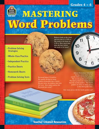 Stock image for Mastering Word Problems: Grades 4-6 for sale by SecondSale