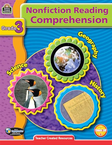 Stock image for Nonfiction Reading Comprehension Grade 3: Grade 3 for sale by Reliant Bookstore