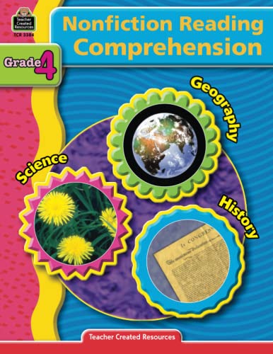 Stock image for Teacher Created Resources Nonfiction Reading Comprehension, Grade 4 for sale by Gulf Coast Books
