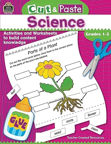 Imagen de archivo de Cut and Paste: Science, Grades 1"3 from Teacher Created Resources (Cut & Paste) a la venta por Reliant Bookstore