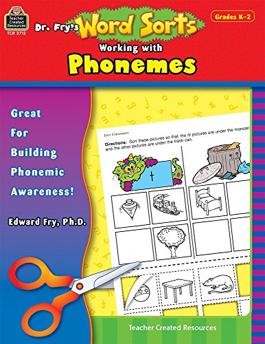 Imagen de archivo de Dr. Frys Word Sorts: Working With Phonemes, Grade 2 a la venta por Books-FYI, Inc.