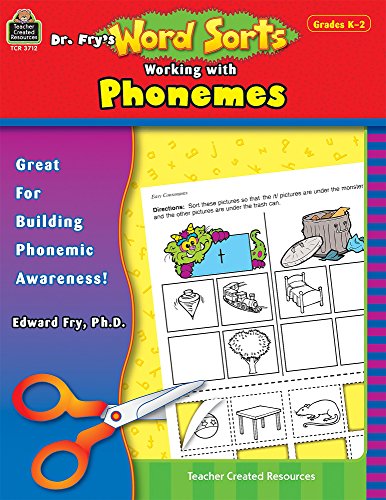Stock image for Dr. Fry's Word Sorts: Working With Phonemes, Grade 2 for sale by ZBK Books