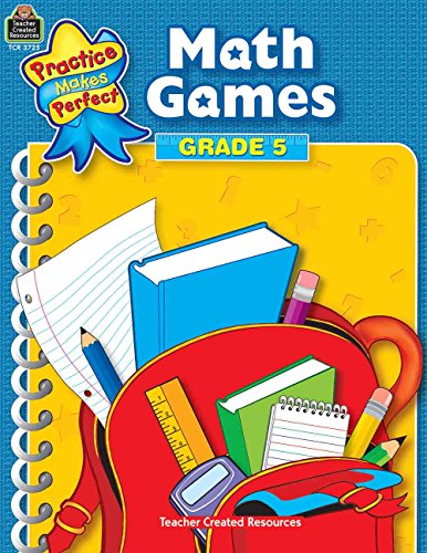 Beispielbild fr Math Games, Grade 5 zum Verkauf von Better World Books