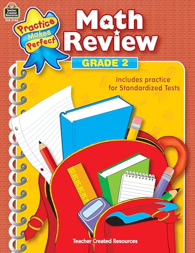 Beispielbild fr Math Review Grade 2: Math Review: Grade 2 (Practice Makes Perfect (Teacher Created Materials)) zum Verkauf von Your Online Bookstore