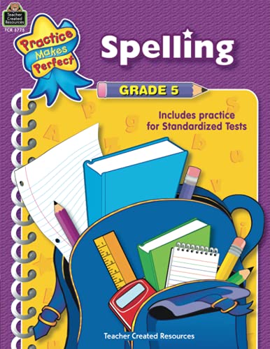 Stock image for Spelling Grade 5: Spelling Grade 5 for sale by HPB Inc.
