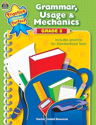 Beispielbild fr Grammar, Usage & Mechanics Grade 2 (Practice Makes Perfect (Teacher Created Materials)) zum Verkauf von SecondSale