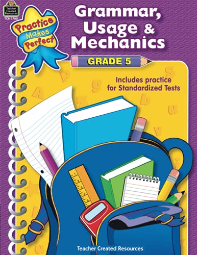 9780743937801: Grammar, Usage & Mechanics Grade 5: Grammar, Usage, and Mechanics Grade 5