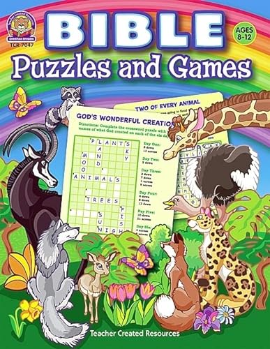 Imagen de archivo de Bible Puzzles and Games a la venta por ThriftBooks-Dallas