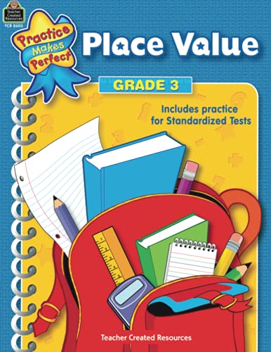 Beispielbild fr Place Value Grade 3: Place Value Grade 3 (practice makes perfect) zum Verkauf von SecondSale