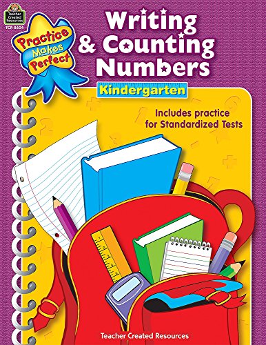 Stock image for Writing & Counting Numbers: Grade K (Practice Makes Perfect) for sale by SecondSale