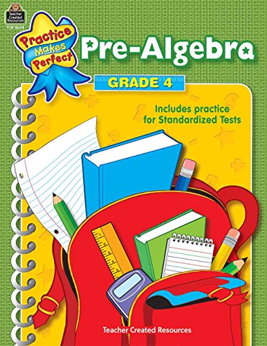 9780743986342: Pre-Algebra Grade 4: Pre-algebra Grade 4