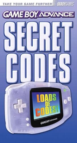 9780744001341: Game Boy Advance Secret Codes