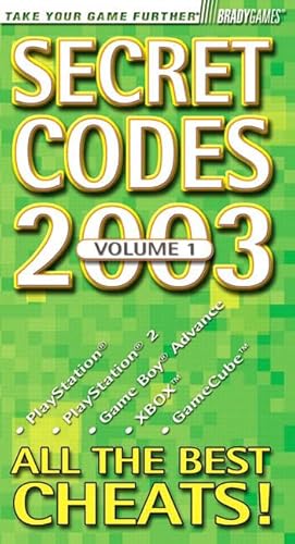 Beispielbild fr Secret Codes 2003 zum Verkauf von Better World Books