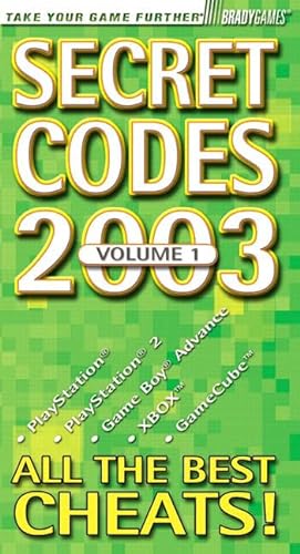 Stock image for Secret Codes 2003 for sale by Better World Books