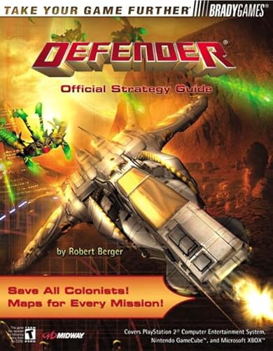 9780744002133: Defender(R) Official Strategy Guide (Brady Games)