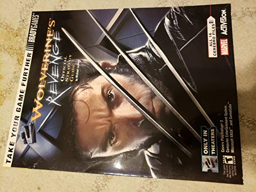 Wolverine's Revenge Official Strategy Guide (Cover PS2, XBOX, Gamecube.) (9780744002645) by Michael Lummis