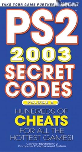 Imagen de archivo de PS2 Secret Codes 2003, Volume 2 a la venta por BookShop4U