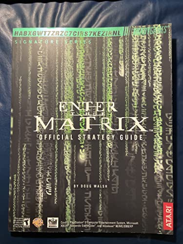 Imagen de archivo de Enter the Matrix(TM) Official Strategy Guide (Bradygames Strategy Guides) a la venta por Half Price Books Inc.