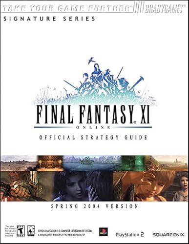 Final Fantasy XI; ONLINE, Official Strategy Guide Spring 2004 Version(PS2 & PC)