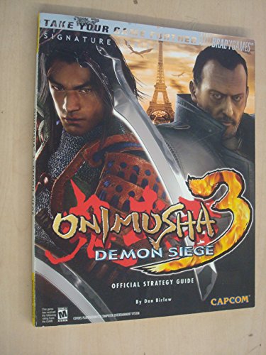 Stock image for Onimusha(tm) 3: Demon Siege Official Strategy Guide (Brady Games) for sale by Sugarhouse Book Works, LLC