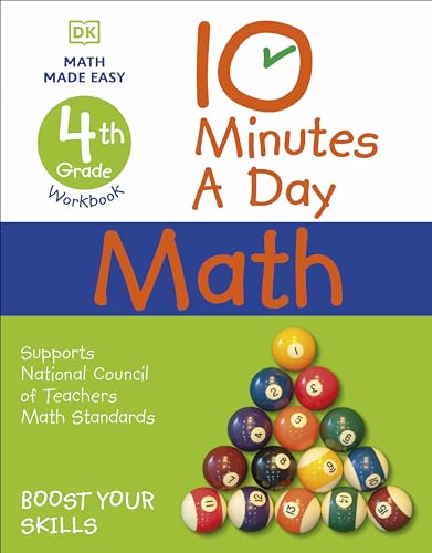 9780744031133: 10 Minutes a Day Math, 4th Grade (DK 10-Minutes a Day)