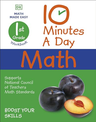 9780744031379: 10 Minutes a Day Math, 1st Grade (DK 10-Minutes a Day)