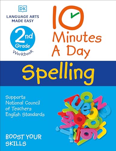 9780744031485: 10 Minutes a Day Spelling, 2nd Grade (DK 10-Minutes a Day)