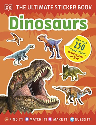 Stock image for The Ultimate Sticker Book Dinosaurs for sale by Lakeside Books