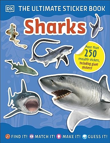 Stock image for The Ultimate Sticker Book Sharks for sale by Lakeside Books