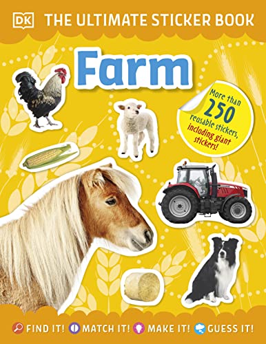 Imagen de archivo de The Ultimate Sticker Book Farm a la venta por Ebooksweb