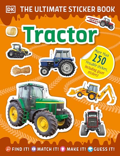 Stock image for The Ultimate Sticker Book Tractor for sale by Lakeside Books