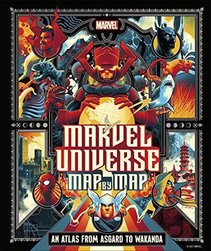 Stock image for Marvel Universe Map by Map for sale by Better World Books