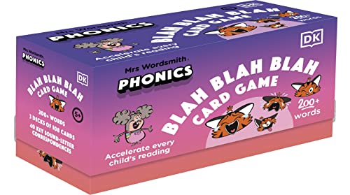 Stock image for Mrs Wordsmith Phonics Blah Blah Blah Card Game, Kindergarten & Grades 1-2: Accelerate Every Child's Reading for sale by Ami Ventures Inc Books