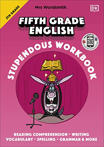 Stock image for Mrs Wordsmith 5th Grade English Stupendous Workbook,: With 3 Months Free Access to Word Tag, Mrs Wordsmith's Vocabulary-Boosting App! for sale by ThriftBooks-Atlanta