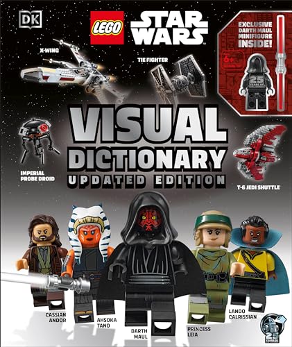 Imagen de archivo de LEGO Star Wars Visual Dictionary Updated Edition: With Exclusive Star Wars Minifigure a la venta por Lakeside Books