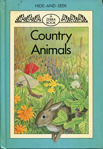 Stock image for Country Animals (Zebra Books) for sale by AwesomeBooks