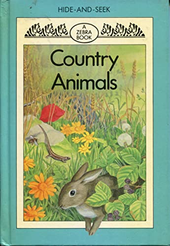 9780744500196: Country Animals (Zebra Books)