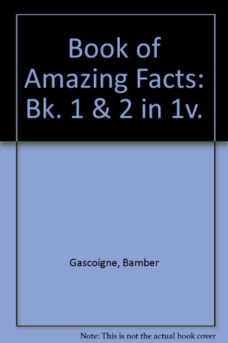 Imagen de archivo de Book of Amazing Facts: Bk. 1 & 2 in 1v. a la venta por AwesomeBooks