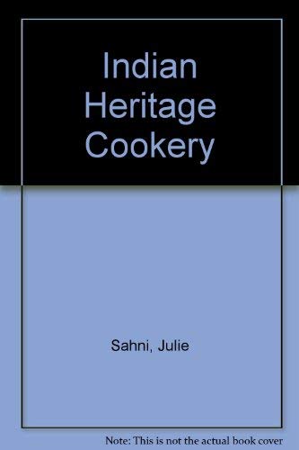 Stock image for Indian Heritage Cookbook for sale by David's Books