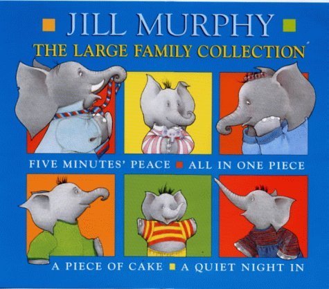 9780744532609: The Large Family Collection: "Five Minutes' Peace", "All in One Piece", "A Piece of Cake", "A Quiet Night in"