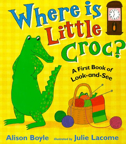 Stock image for Where is Little Croc? (First Puzzle Books) for sale by WorldofBooks