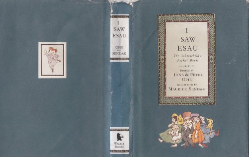 Imagen de archivo de I Saw Esau: The Schoolchild's Pocket Book a la venta por WorldofBooks