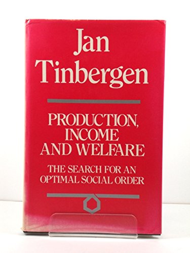 Beispielbild fr Production, Income and Welfare: The Search for An Optimal Social Order zum Verkauf von Anybook.com