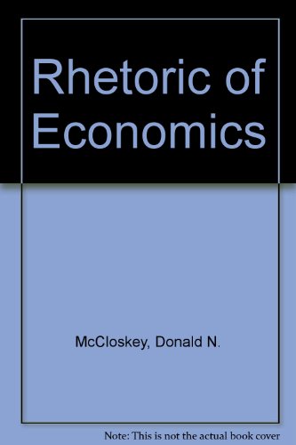 Stock image for Rhetoric of Economics for sale by Ammareal