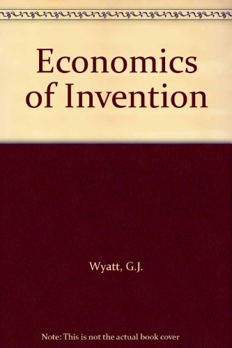 Beispielbild fr Economics of Invention zum Verkauf von Ammareal