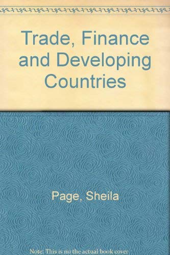 Beispielbild fr Trade, Finance and Developing Countries. zum Verkauf von Kloof Booksellers & Scientia Verlag